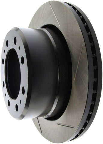 StopTech 08-10 Dodge Ram 4500 6.7L Slotted Left Front Brake Rotor - 126.67080SL