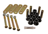 Energy Suspension Ford Heavy Duty Shackle Set - Black - 4.2136G
