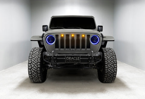 Oracle Oculus Bi-LED Projector Headlights for Jeep JL/Gladiator JT - w/ Simple Controller - 5839-504-B