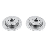 Power Stop 07-09 Mercedes-Benz ML320 Rear Evolution Drilled & Slotted Rotors - Pair - EBR677XPR
