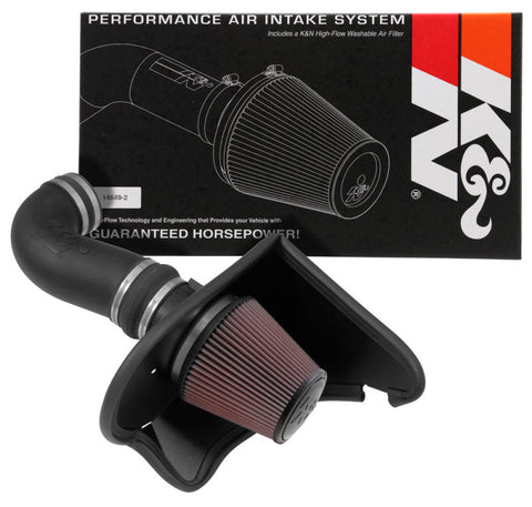 K&N 2016 Chevy Camaro SS V8-6.2L AirCharger Performance Intake - 63-3092