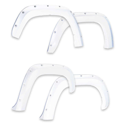 EGR 09+ Dodge Ram LD Sport Bolt-On Look Fender Flares - Set - Bright White - 792754-PW7