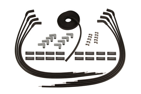 FAST 90 Degree Cut-to-Fit for LS Coils W/ Heat Sleeve FireWire Spark Plug Wire Set - 295-2422