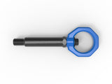 aFe Control Rear Tow Hook Blue BMW F-Chassis 2/3/4/M - 450-502002-L