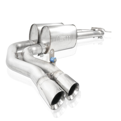 Stainless Works Chevy Silverado/GMC Sierra 2007-16 5.3L/6.2L Exhaust Before Passenger Rear Tire Exit - CT14CBFT