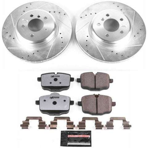 Power Stop 11-16 BMW 550i Rear Z26 Street Warrior Brake Kit - K6037-26