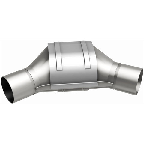 MagnaFlow Universal Catalytic Converter 2.25inch Angled Inlet/Outlet - 99185HM