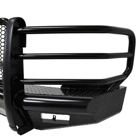 Westin 11-14 Chevrolet Silverado 2500/3500 HDX Bandit Front Bumper - Blk - 58-31145