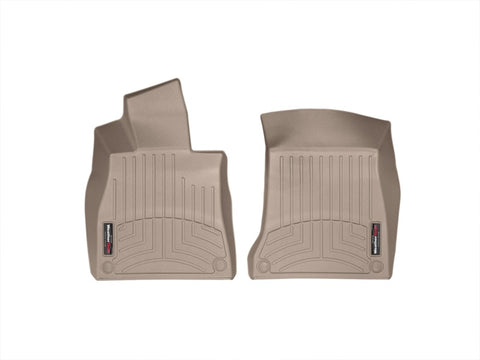 WeatherTech 14+ Mercedes-Benz S-Class Front FloorLiner - Tan - 455711