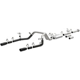 MagnaFlow 11-19 Chevrolet Silverado 2500/3500 HD V8-6.0L Dual Split Cat-Back Exhaust w/Black Tips - 19377