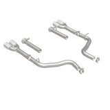 MagnaFlow Axle-Back, SS, 2.5in, Quad Split Rear 3.5in Tip 2015 Dodge Challenger R/T 5.7L - 19210