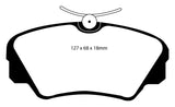 EBC 97-01 Cadillac Catera 3.0 Redstuff Front Brake Pads - DP3937C