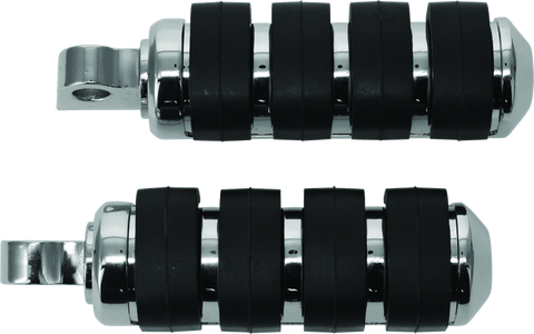 Kuryakyn ISO Peg Small With Male Adapter Chrome (Pair) - 8000