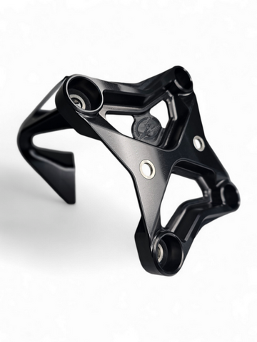 Elektric Offroad 2017+ Can Am X3 Maverick 6 Bolt Eod Xl Radius Rod Plate With Tow Hook Black - RRP210012XL