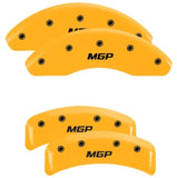 MGP 4 Caliper Covers Engraved Front & Rear MGP Yellow Finish Black Characters 1991 BMW 325 - 22238SMGPYL