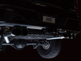AWE Tuning 22-23 GMC Sierra 1500 AT4X 6.2L 0FG Catback Split Dual (Flat Bumper) - Diamond Black Tips - 3015-43284