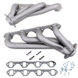 BBK 79-93 Mustang 351 Swap Shorty Unequal Length Exhaust Headers - 1-5/8 Titanium Ceramic - 1511