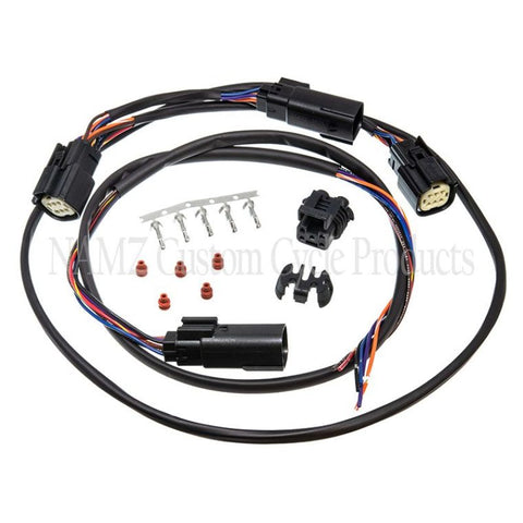 NAMZ 10-13 Street/Road Glide Plug-N-Play Complete Tour Pack Wiring Kit (2014+ TP Light Bar Retrofit) - NCTP-WKSR