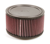 K&N Universal Rubber Filter - Round Straight 3in Flange ID x 7in OD x 4in Height - RA-0990