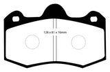 EBC 10+ Lotus Evora 3.5 Redstuff Front Brake Pads - DP3036C