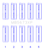 King Honda F20C/F22C 16v (Size STD) Performance Main Bearing Set - MB5673XP