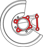 SPC Performance Ford Shim Set (6) - 71760