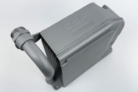CSF 70-72 Porsche 914.6 / 70-76 Porsche 914 w/ Flat 6 Conversion Engine Oil Cooler - 8260