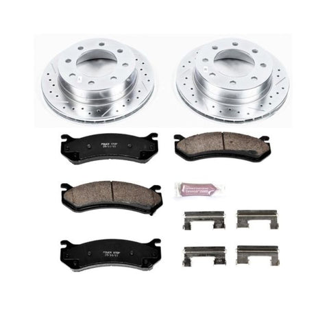 Power Stop 2003 Chevrolet Silverado 1500 HD Rear Z23 Evolution Sport Brake Kit - K5190