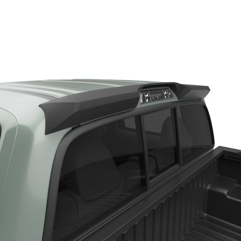 EGR 16-17 Toyota Tacoma Matte Black Truck Cab Spoiler (985089) - 985089