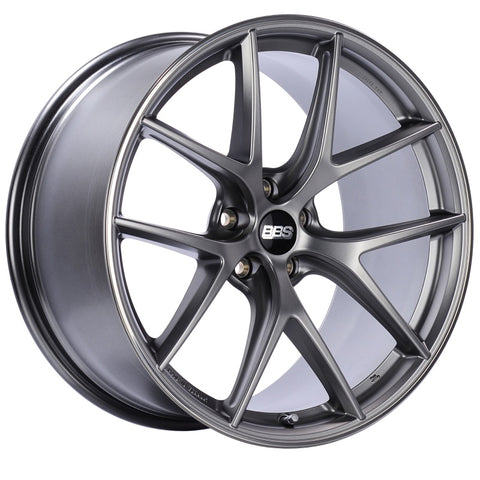 BBS CI-R 20x11.5 5x120 ET52 Platinum Satin Rim Protector Wheel -82mm PFS/Clip Required - CI0801PSPO