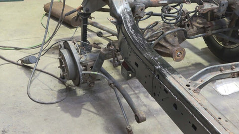 Rust Buster 4Runner & FJ Cruiser Mid Frame Repair Kit - Right - RB8421R