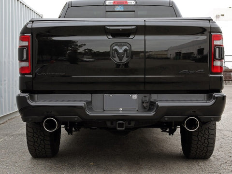 aFe Large Bore-HD 3in 409SS DPF-Back Exhaust System w/ Polished Tip RAM 1500 20-21 V6-3.0 - 49-42080-P