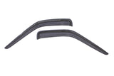 AVS 98-04 Nissan Frontier Aerovisor Front Outside Mount Window Deflector 2pc - Smoke - 95008
