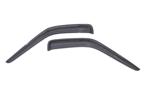 AVS 98-04 Nissan Frontier Aerovisor Front Outside Mount Window Deflector 2pc - Smoke - 95008