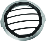 Kuryakyn Dillinger Headlight Trim 5-3/4 Sil - 6687