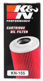 K&N KTM / Husaberg / Betamotor / Polaris 1.625in OD x 0.438in ID x 2.719in H Oil Filter - KN-155