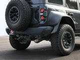 aFe 22-26 Ford Bronco V6 3.0L (tt) Vulcan Series 3in 304SS Cat-Back Exhaust System w/ Black Tips - 49-33154-B