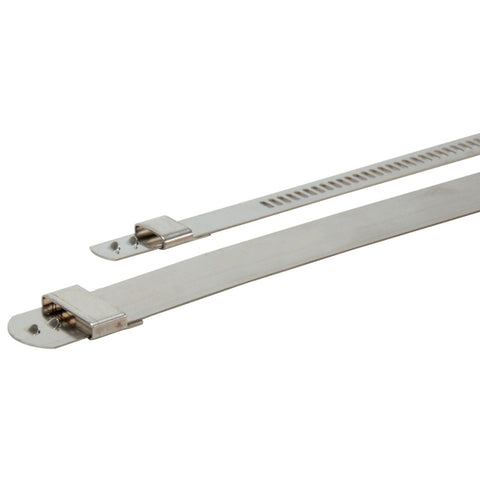 DEI Stainless Steel Positive Locking Tie 1/4in (7mm) x 9in - 8 per pack - 10208