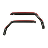Westin 2018-2019 Jeep Wrangler JL In-Channel Wind Deflector 2pc - Smoke - 72-51467