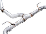 AWE Tuning Subaru BRZ / Toyota GR86 / Toyota 86 Track Edition Cat-Back Exhaust- Diamond Black Tips - 3020-33279
