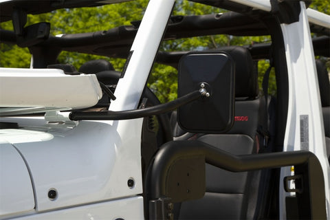 Rugged Ridge 18-20 Jeep Wrangler JL/JT Rectangular Trail Mirror - 11025.24