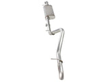 aFe MACHForce XP Exhaust Cat-Back 3in SS-409 Hi-Tuck inRBin 12-14 Jeep Wrangler Unlimited V6 4Dr - 49-46232