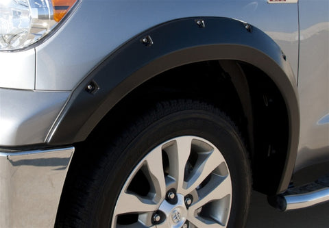 Lund 07-13 Toyota Tundra RX-Rivet Style Smooth Elite Series Fender Flares - Black (4 Pc.) - RX602S