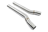 Dinan 24-26 BMW X5 M LCI/X6 M LCI (F95/F96) High Flow X-Pipe Exhaust - 3.25in - Stainless Steel - D660-0103
