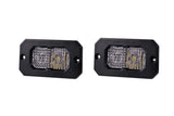Diode Dynamics Stage Series 2in LED Pod Pro - White Combo Flush WBL (Pair) - DD6731P