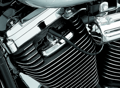 Kuryakyn Spark Plug & Head Bolt Covers Evolution Motors & 86-03 XL Models - 8315