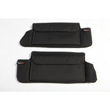 Rugged Ridge Sun Visor Organizers Black 07-09 Jeep Wrangler JK - 13305.07