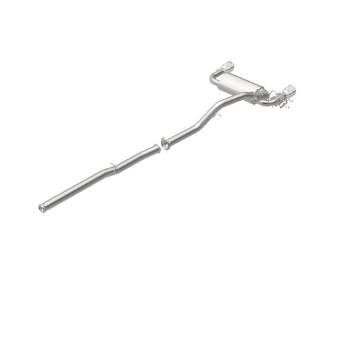 MagnaFlow Cat-Back 2016 Ford Focus RS 3in SS Dual Outlet 4.5in Polished Tips - 19281