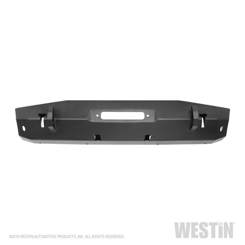 Westin 07-18 Jeep Wrangler JK WJ2 Stubby Front Bumper - Tex. Blk - 59-80005