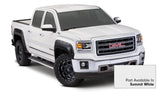 Bushwacker 20-22 GMC Sierra 1500 Pocket Style Flares 4pc - Summit White - 40909-14